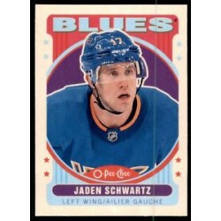 2021-22 O-Pee-Chee Retro c. 092 Jaden Schwartz STL