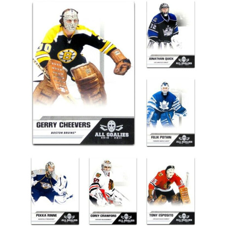 2010-11 Panini All Goalies Kompletni set 100 karet