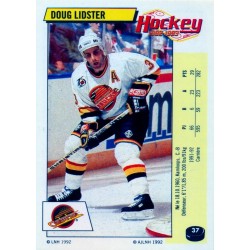 1992-93 Panini Stickers FRENCH c. 037 Lidster Doug VAN