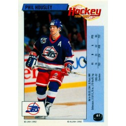 1992-93 Panini Stickers FRENCH c. 061 Housley Phil WIN