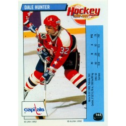 1992-93 Panini Stickers FRENCH c. 165 Hunter Dale WSH WAS