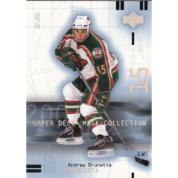 2001-02 Mask Collection c. 045 Andrew Brunette MIN