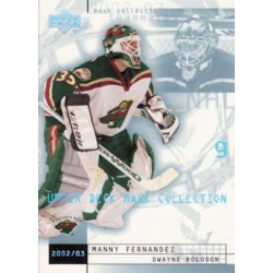 2002-03 Mask Collection c. 042 Manny Fernandez MIN